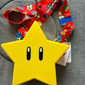 New Super Nintendo world Mario lucky star popcorn bucket